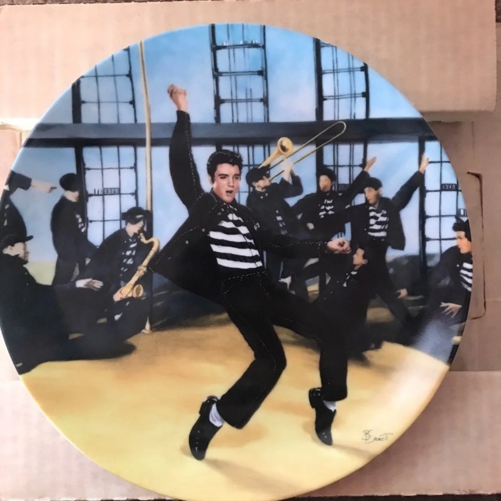 Elvis Presley Delphi Plate